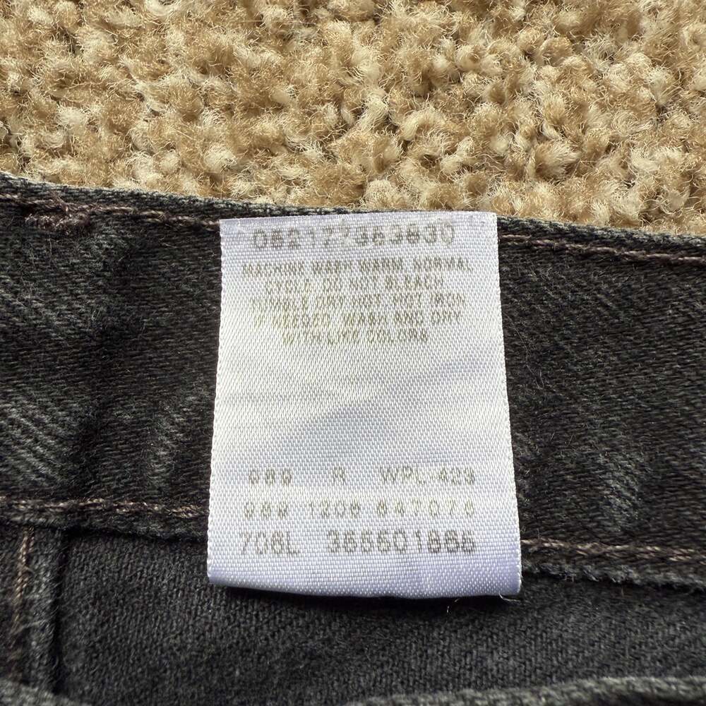 Black Levi's Denim Jean Shorts - Picture 6 of 6